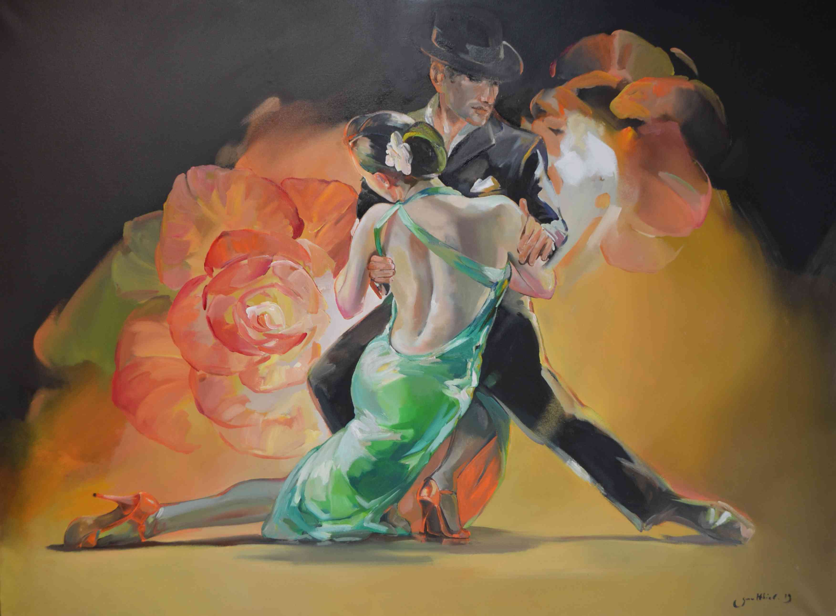Danses - les toiles de Gaulthier